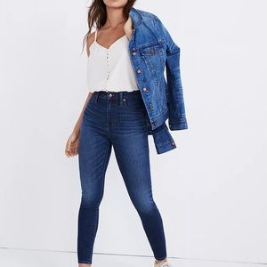 Madewell curvy high rise skinny jeans size 26